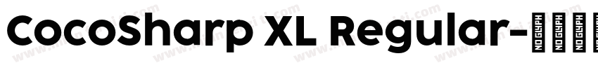 CocoSharp XL Regular字体转换